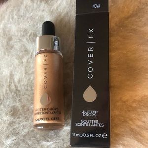 Full Size Cover FX Glitter Drops NOVA Gold NEW